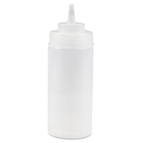 JB Prince B825 16 Squeeze Bottle 16 Oz. Capacity Wide Mouth