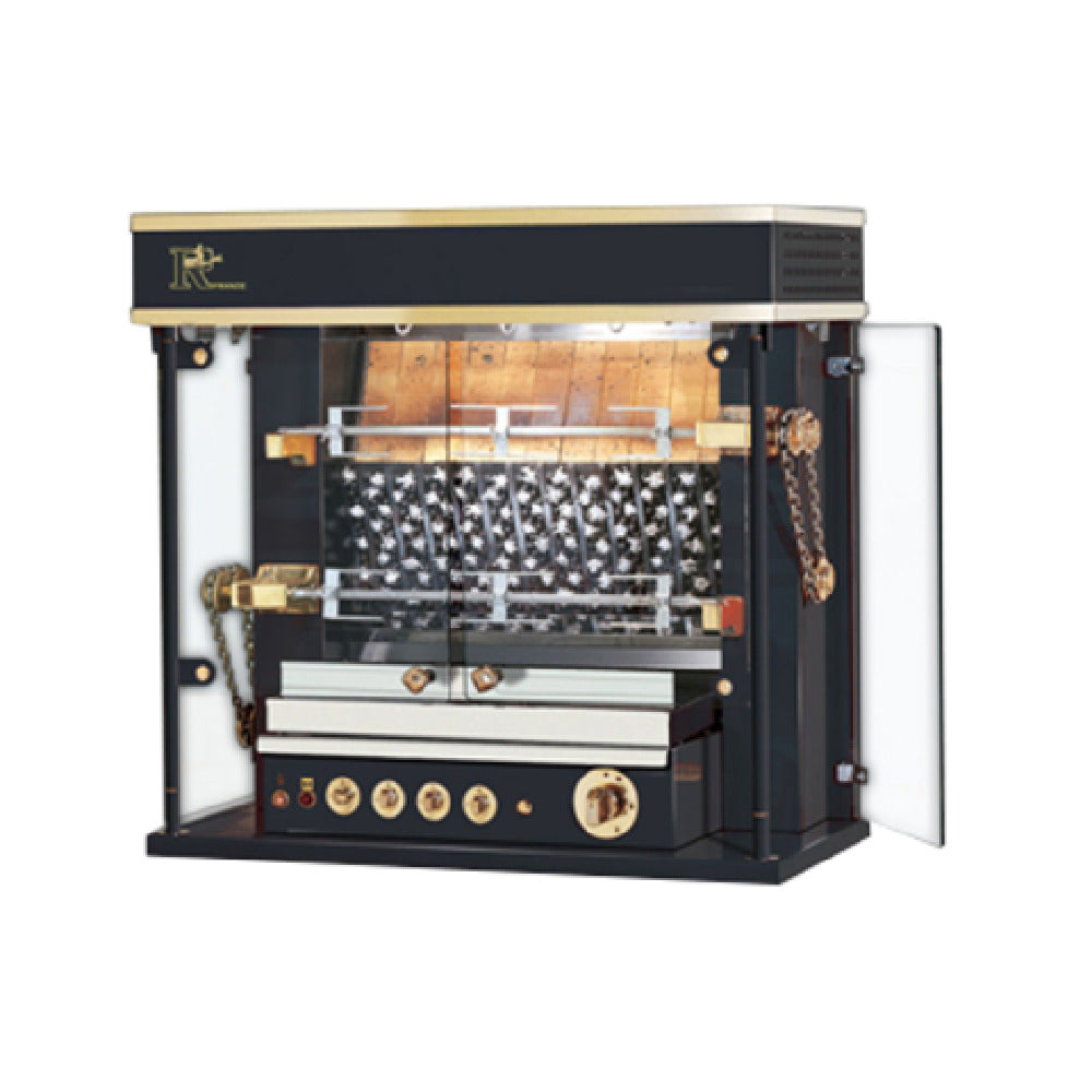 Rotisol MF975-2G-LUX_NAT Garden Olympia MasterFlame 'Rustic-Style' Rotisserie Oven