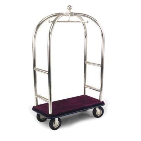 Forbes Industries 2523-SS Birdcage® Luggage Cart Longer & Taller Style 2" Diameter Tubular Superstructure