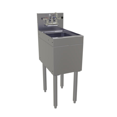 Glastender HSA-12 Underbar Hand Sink Unit Free Standing 12"W X 19"D