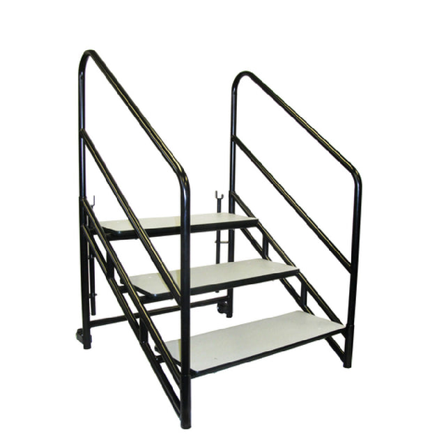 National Public Seating STP32 NPS® Steps (3) 8"H Step Unit For 32"H Stages