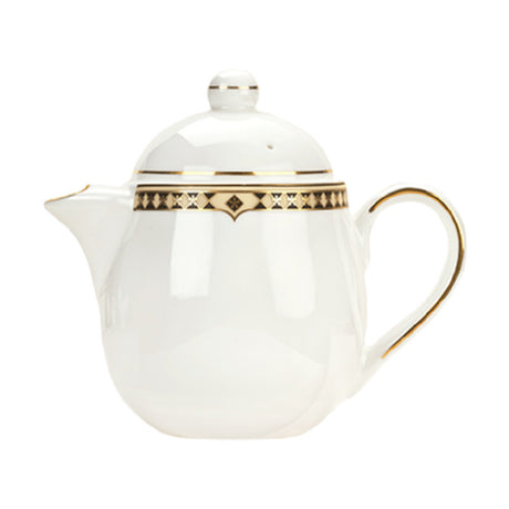 Libbey 911191040 (Formerly Syracuse China) Tea Pot 15 Oz. 6" Dia. X 5-5/8"H