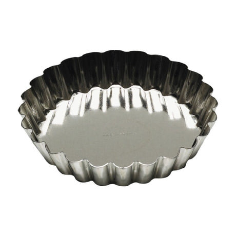 Louis Tellier 193570 Tart Mould 3.93" Dia. X 0.70"H Round