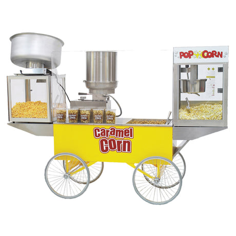 Gold Medal 2618 Lobby Master Mini Three-in-One Merchandising Wagon Includes: Display Wagon