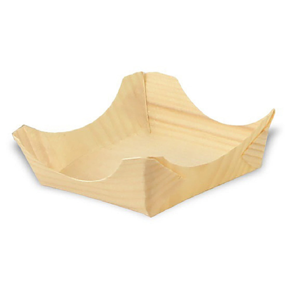 PacknWood 8NPBBUP4 - Woodsy Cradle Plate, 4 Oz., 3.7"
