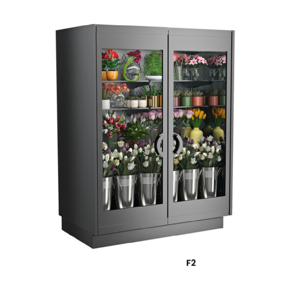 Structural Concepts F2 Allure Self-Service Refrigerated Straight Upright Door Merchandiser