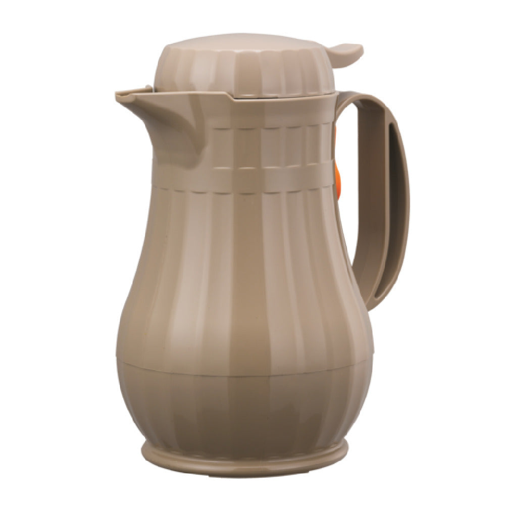 Service Ideas ECO6LA Service Ideas Eco-Serv™ Carafe Server Push Button Lid Foam Lined