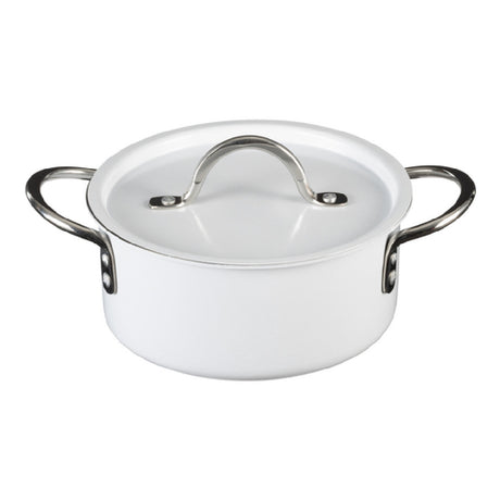 Bon Chef 73300-OM-W Country French X Ombre Sauce Pot 2 Qt 9 Oz 7-3/4 DIA X 3-1/2H