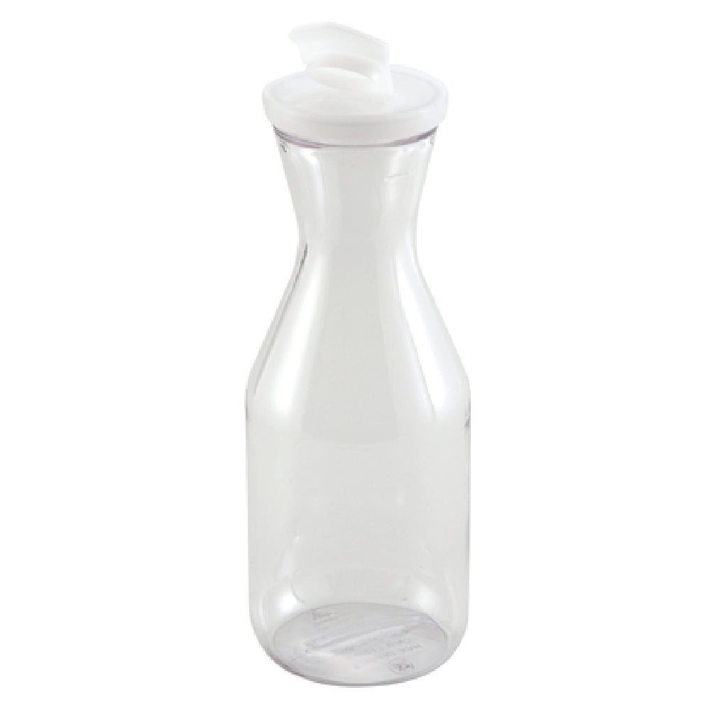 Winco PDT-05 Decanter 0.5 Qt. With Flip-top Lid