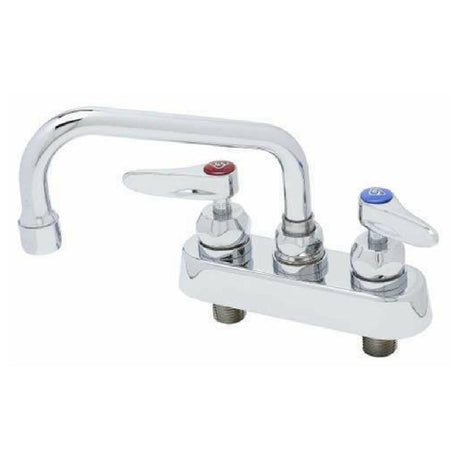 T&S Brass B-1111-CR Workboard Faucet Deck Mount 4" Centers