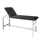 Alpine Industries ADI996-01-BLK Medical Exam Table Adjustable Height Power Coated Steel Frame