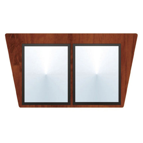 Hubert 59950 - Menu Board, 2-pocket, Wall-mount