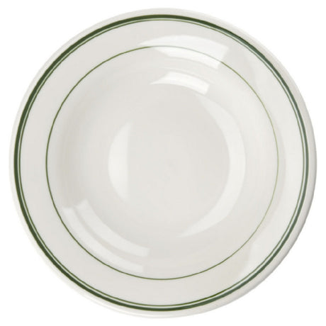 Yanco GB-105 Green Band Pasta Bowl 16 Oz. 10-1/2" Dia.