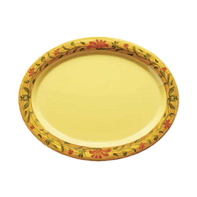 GET Enterprises OP-135-VN Venetian™ Platter 13-1/2"L X 10-1/4"W Oval