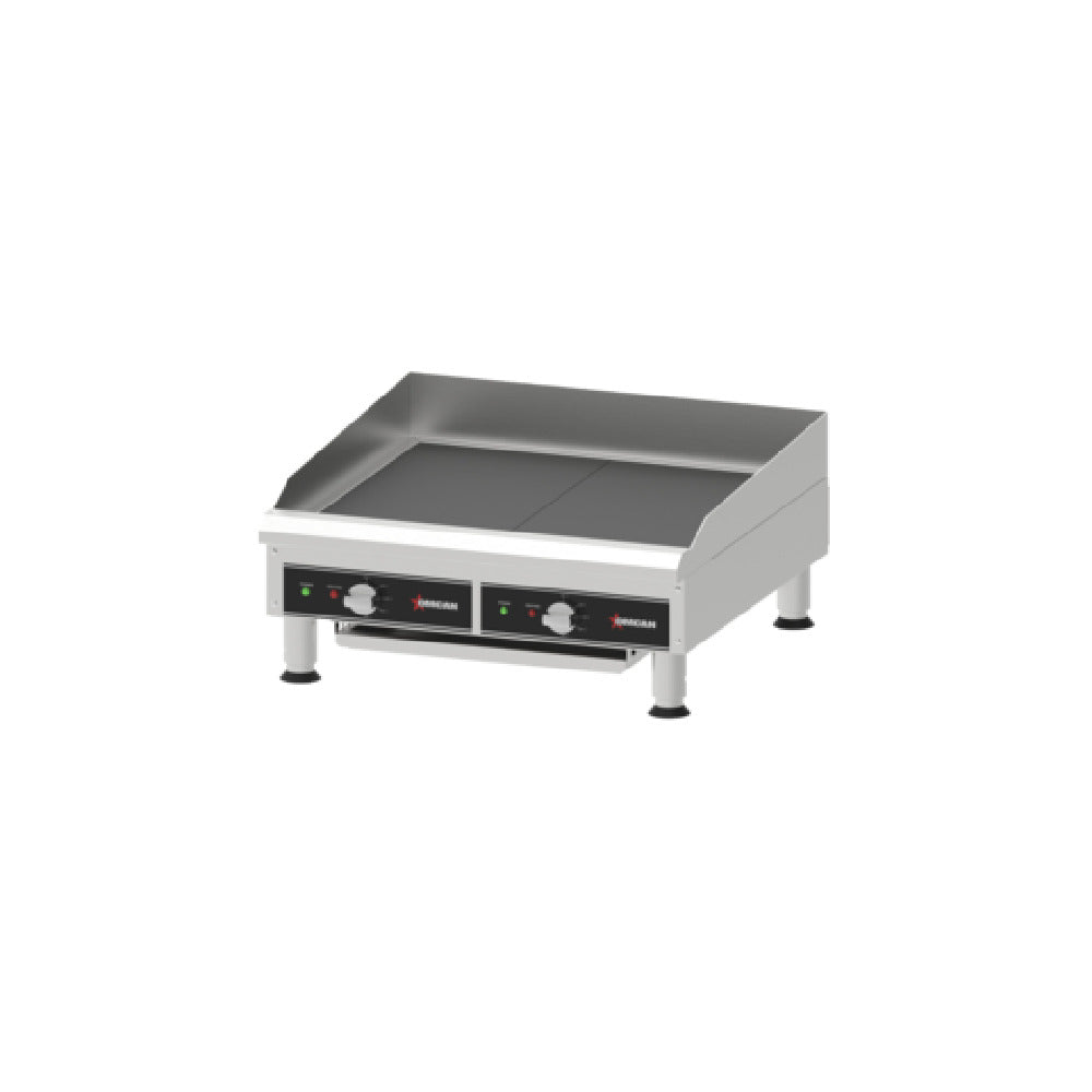 Omcan 46886 (CE-CN-0610-DN) Charbroiler/Griddle Electric Countertop