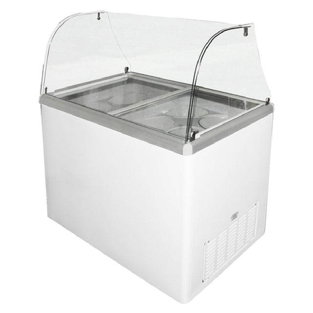 Excellence EDC-8CHC Ice Cream Dipping Cabinet 47-1/2"W 12.5 Cu. Ft. Capacity