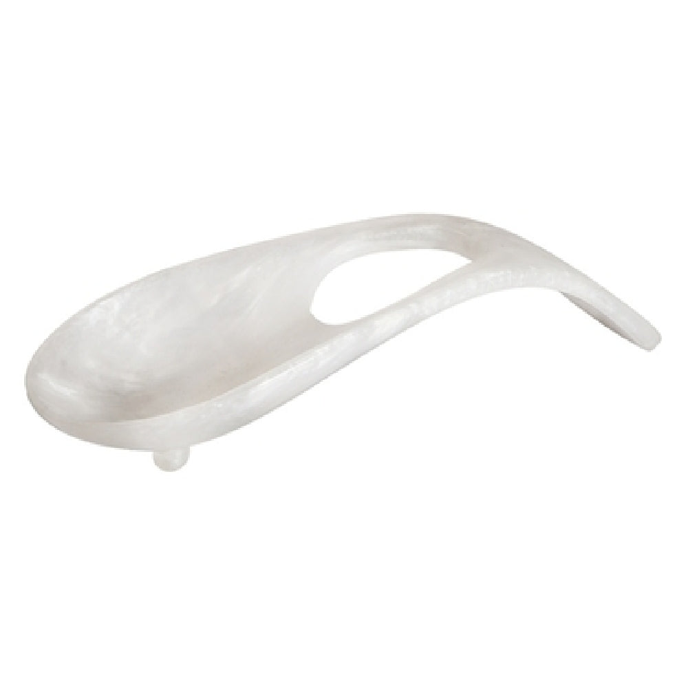 Steelite KMK2804SH Spoon Rest 10-1/2"L X 4-1/4"W X 2"H Curved