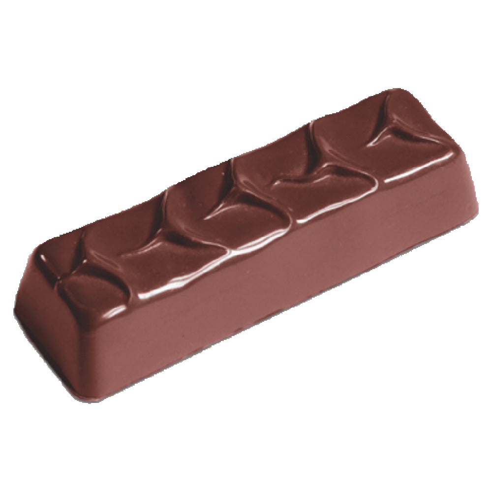 JB Prince K864 Chocolate Mold 15 Forms 3-5/16"L X 1"W X 4/5"H (84mm X 25mm X 20mm)