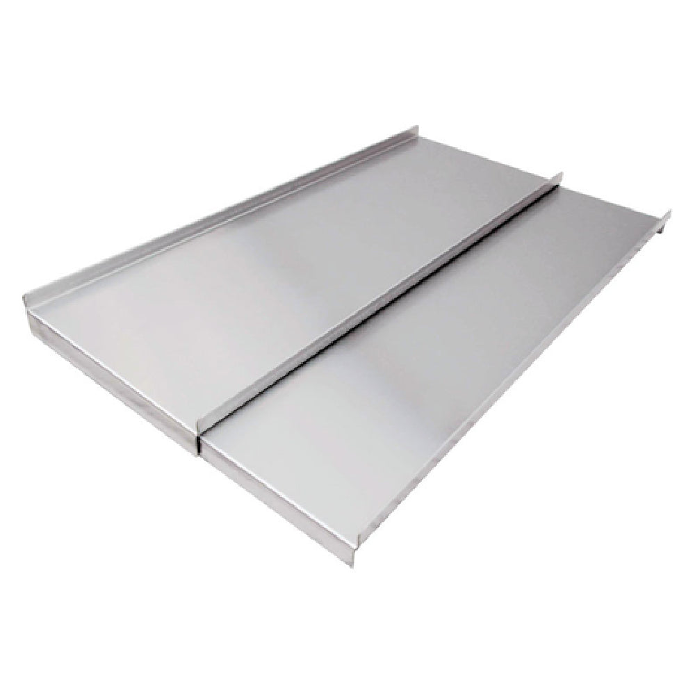 Omcan 44623 (44623) Underbar Ice Bin Sliding Cover 16.5" X 35.5" 18/304 Stainless Steel