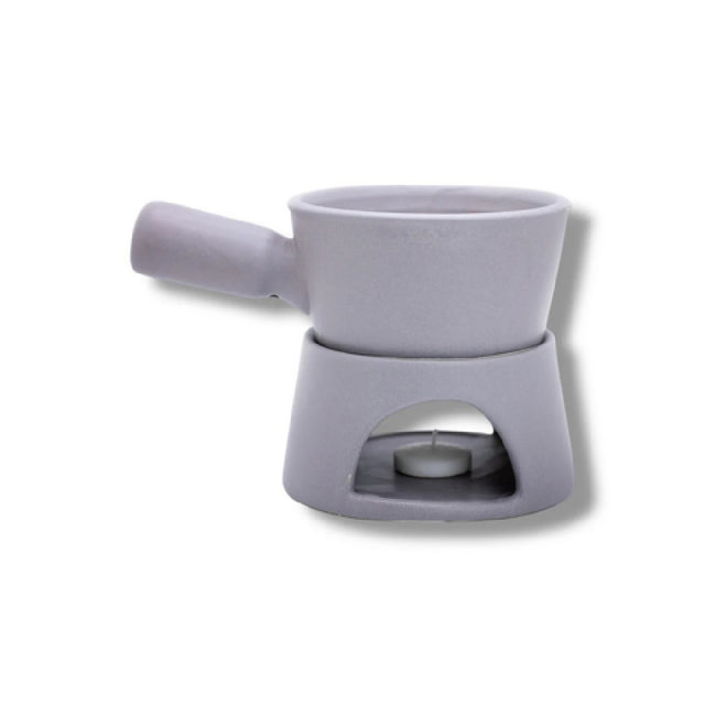 By The Earth Living SA066 Fondue Set 5" Dia. 16 Oz.