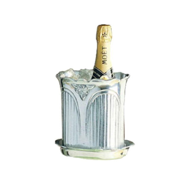 Bon Chef 4027PWHT Victorian Wine Cooler 5-5/8" X 7-1/4" X 8"H Victorian