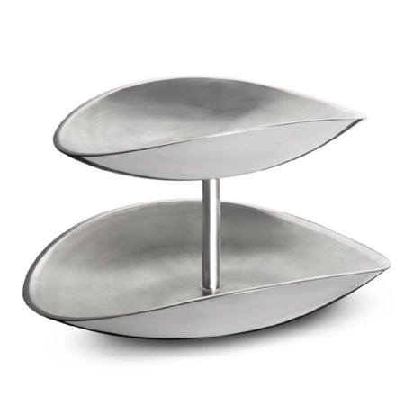 Bon Chef 61370-69 Petalo Seafood Tower 2-tier Double Wall