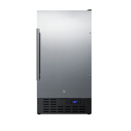 Summit SCFF1842SS - Undercounter All-Freezer, 18" Wide, 2.7 Cu.ft. Capacity