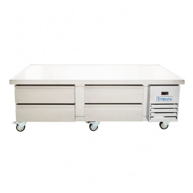 Empura Refrigeration E-KCBR72 4 Drawer Self-Contained Refrigerated Chef Base 74" W Stainless Steel Exterior And Interior