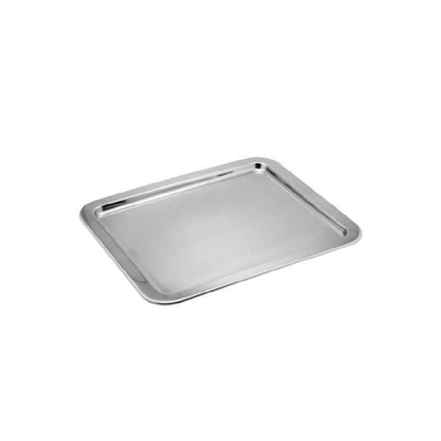 FOH BPT042MSS18 Smart Buffet Ware® Domino Serving Tray 22.5" X 16.75" Stainless