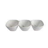 GET Enterprises BS302YW Bugambilia® Condiment Bowl 3-division 20-1/4 Oz.