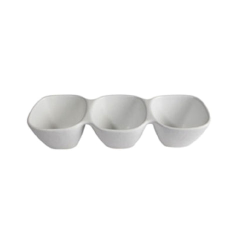 GET Enterprises BS302LM Bugambilia® Condiment Bowl 3-division 20-1/4 Oz.