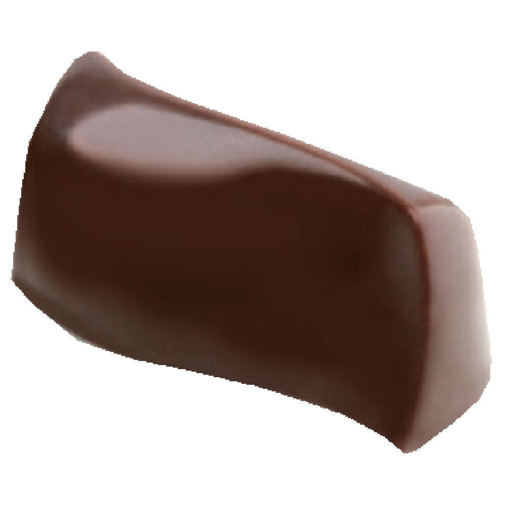 JB Prince K945 Antonio Bachour Chocolate Mold 10-4/5" X 5-3/10"W Overall Makes (21) 1-1/4" Italic Bonbons