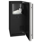 U-Line Corporation UHNP315-SS01A 3 Class Nugget Ice Maker With Bin Built-in Or Freestanding