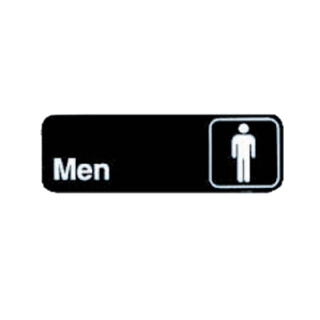 Tablecraft 394515 Cash & Carry Sign 3" X 9" "Men"