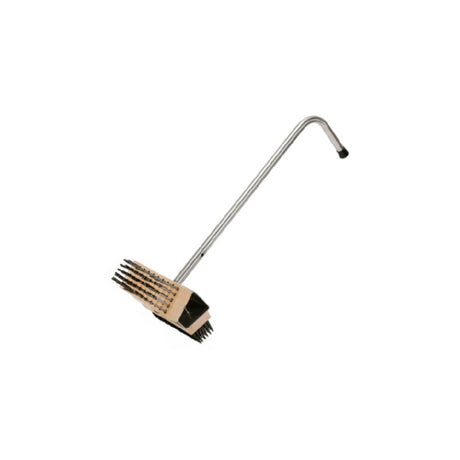 CAC China B2BG-28D Broiler/Grill Brush Double-sided Head With 28" Stainless Steel Handle