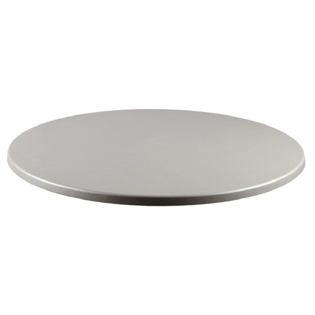 JMC Furniture 24 ROUND BRUSH SILVER Topalit Table Top Outdoor Use 24" Dia.