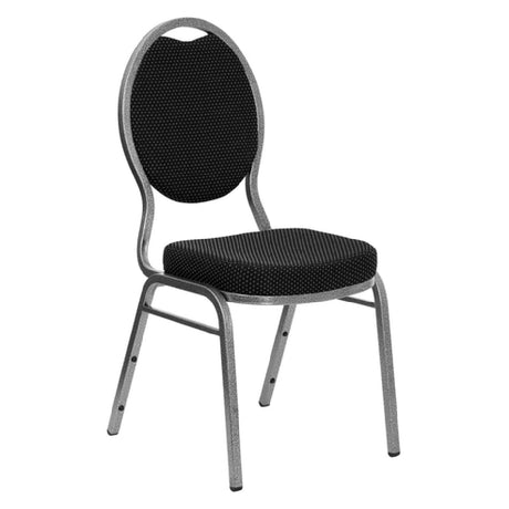 Flash Furniture FD-C04-SILVERVEIN-S076-GG Hercules Series Stacking Banquet Chair