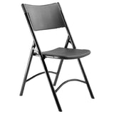 National Public Seating 610 NPS® 600 Series Heavy Duty Plastic Folding Chair Indoor/outdoor