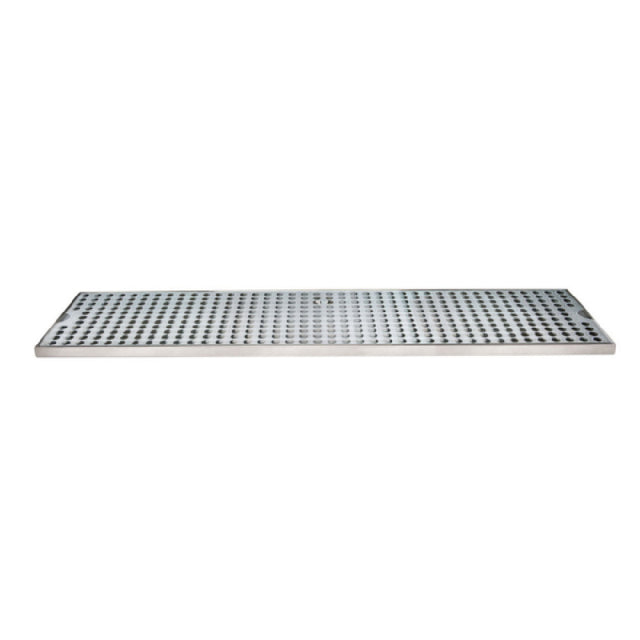Micro Matic DP-120D-33-P Surface Mount Drip Tray 33"W X 5"D X 3/4"H With Perforated Grill