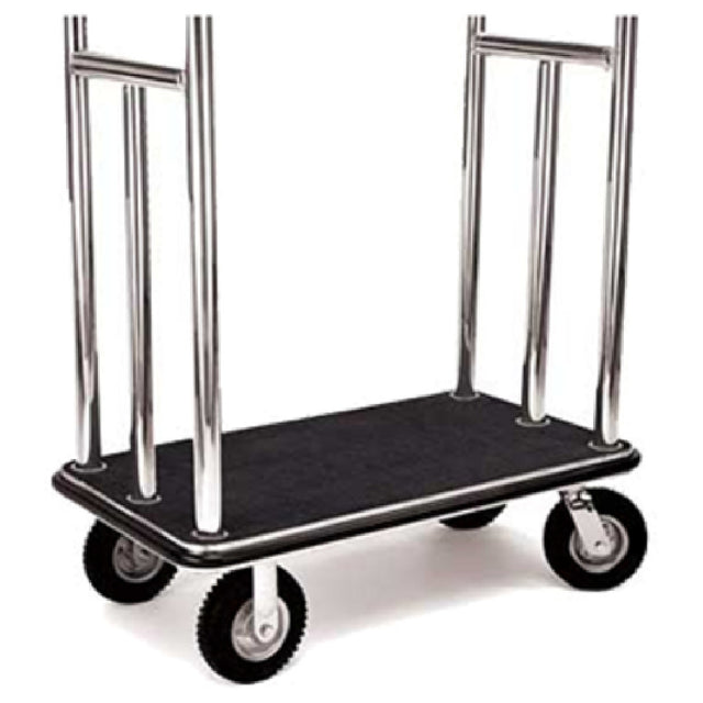 Forbes Industries 240 Vertical Retaining Bars 2" Dia. For Solid Brass Birdcage Luggage Carts