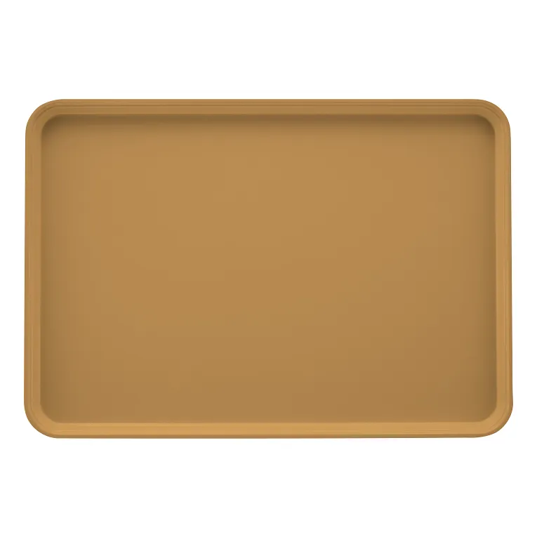 Cambro 2025514 Camtray® Rectangular 20-3/4" X 25-9/16" Earthen Gold