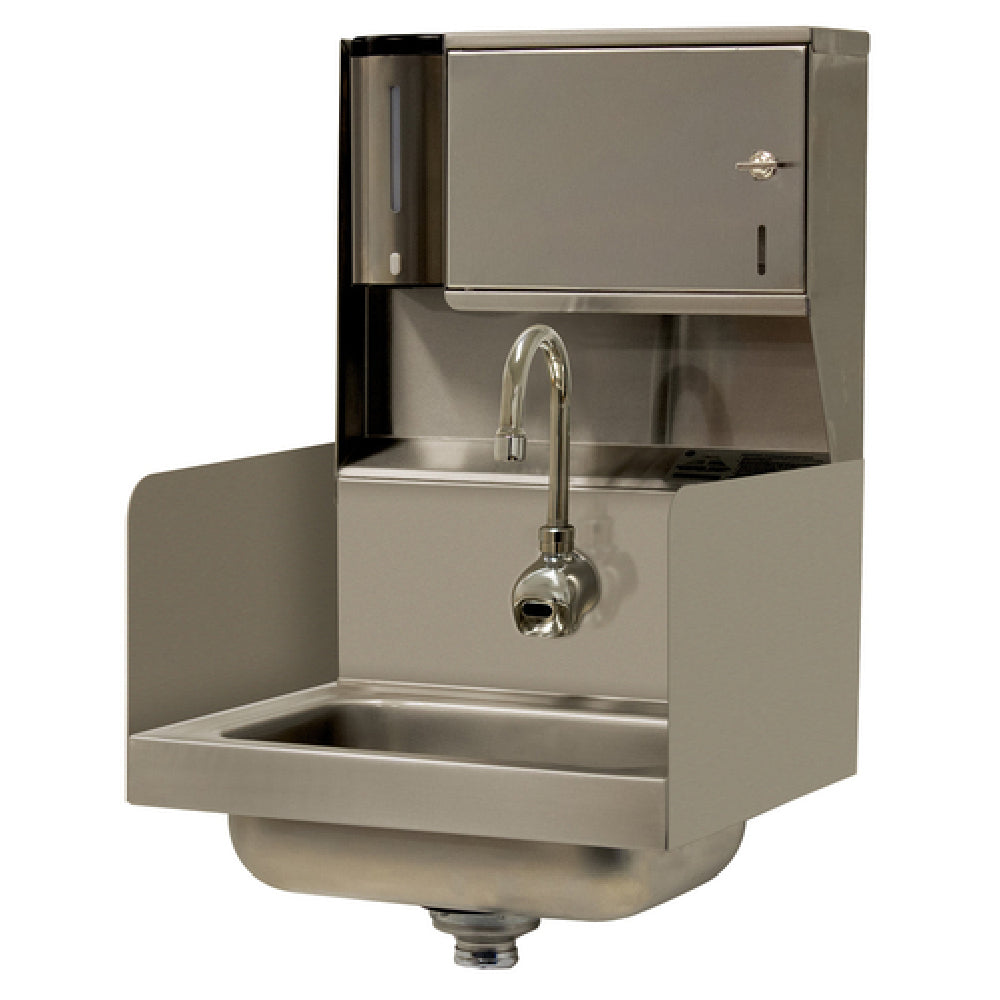 Advance Tabco 7-PS-131 Hand Sink Wall Mounted 14" Wide X 10" Front-to-back X 5" Deep Bowl