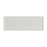 Steelite 51109ST3208 Tray 11.25" X 4.0" X 0.75" White Album
