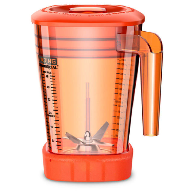 Waring CAC93X-28 The Raptor™ Blender Container 48 Oz. Capacity Orange