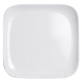 GET Enterprises B6SQ-W Elite Global Solutions Plate 6" X 1/2"H Square