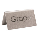 Service Ideas 1C-BF-GRAPE-MOD Service Ideas Laser Cut ID Tent Table Tent Grape