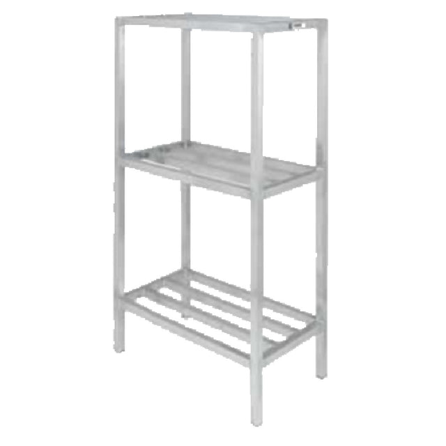 Channel ED2442-3 Dunnage Shelving All-Welded 3 Shelf Style Tubular Style