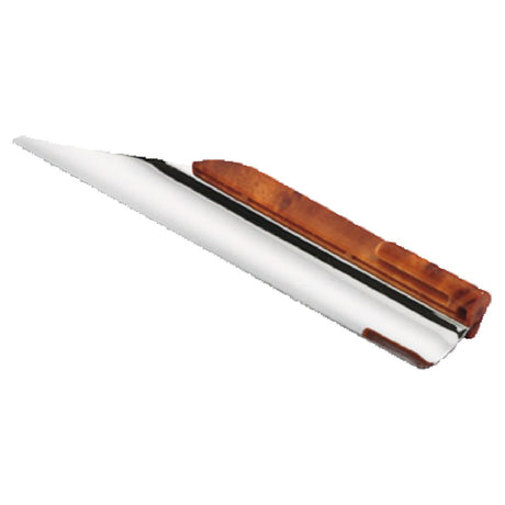 Paderno 42593-00 Crumb Scraper Stainless Steel Blade Oak Wood Handle