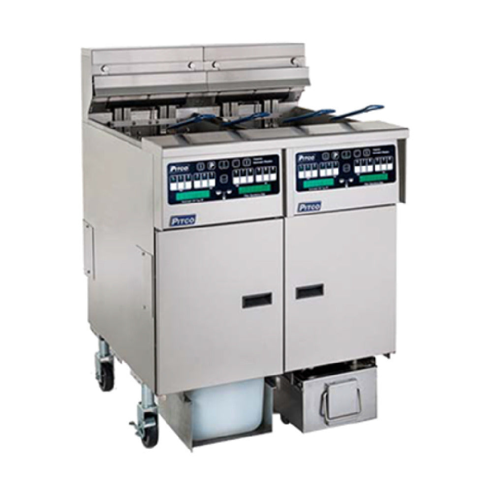 Pitco SELV14X-C/FD_240/60/3 Solstice™ Reduced Oil Volume Fryer Electric