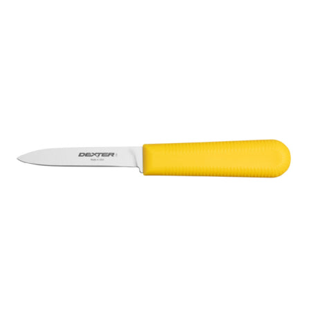Dexter S104Y-PCP - Sani-Safe® (15303Y) Cook's Style Paring Knife, 3-1/4", Stain-free